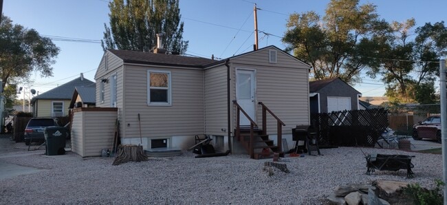 Yard and Side Entrance