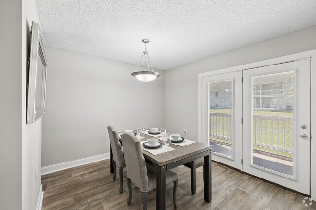 The Evandale - 2BR, 2BA - 1,027SF - Dining Area