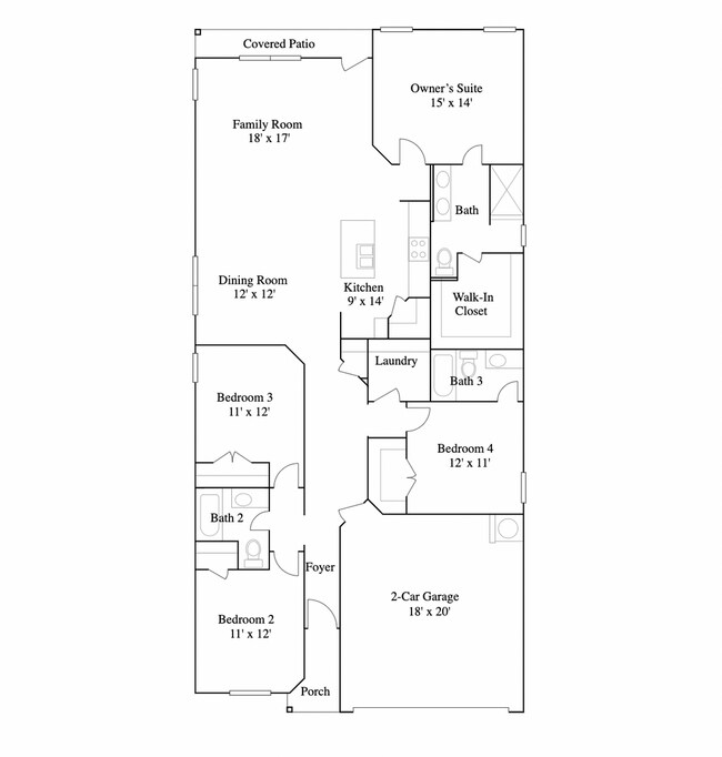 Photo - BULVERDE - Upgraded 4 BR/3BA One-Story - HIDDEN TRAILS!