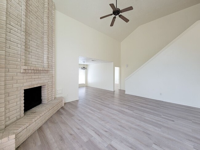 Photo - Welcome to this beautiful 2 story, 4 bedroom 2.5 bath home. Spacious living area with high ceilin...