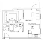 1B1B - Floorplan E