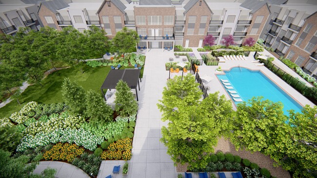 COURTYARD - Promenade Trails - A 55 and Better Community Apartments