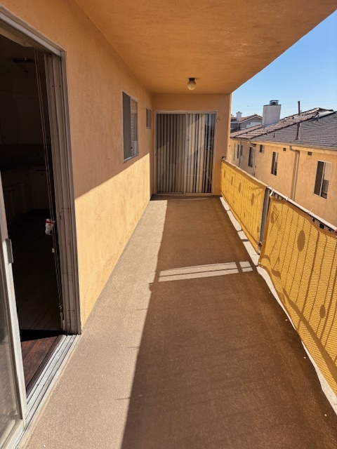 Large balcony - 15903 Halldale Ave Apartments Unit 14