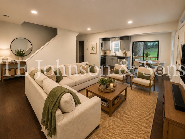 Photo - Modern 3BR Home with Main Level Primary Suite & Open Floor Plan in Winston-Salem