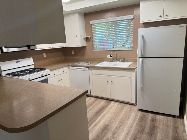 Full Kitchen New Dishwasher and Refrigerator