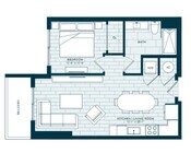 A2 floor plan Crest at Pinecrest