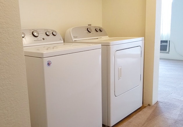 In-unit laundry