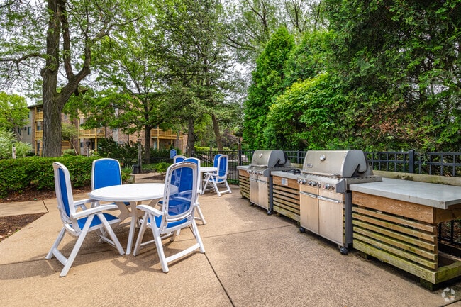 Grill Patio - Forest Cove Apartments