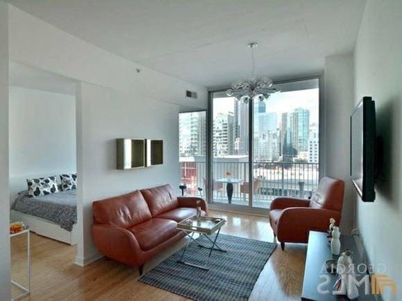 Typical living area - 860 Peachtree St NE Unit 1211