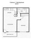 1BR/1BA