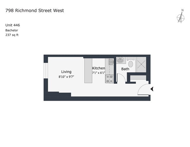 Photo - 798 Richmond Street West Unit 446