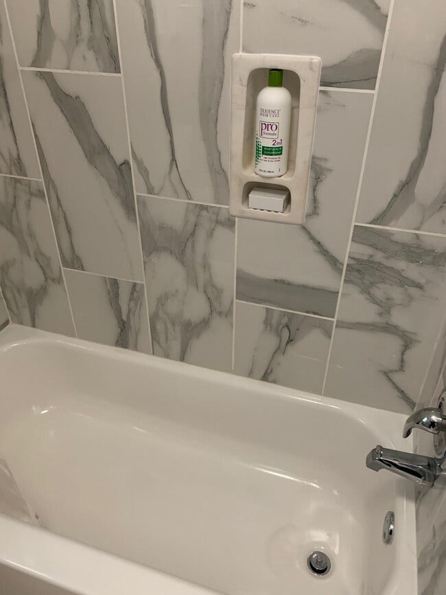 New Tile in Bathrooms