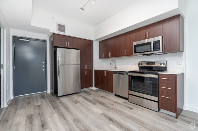 1 habitación, 1 baño, 599 pies cuadrados, cocina