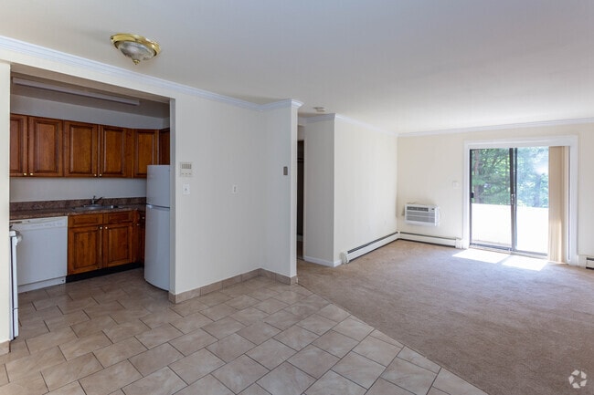 2BR,2BA - 849SF -Kitchen/Living Room