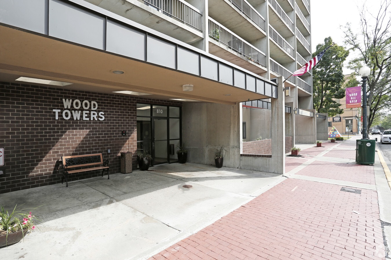 Photo - Wood Towers Apartments