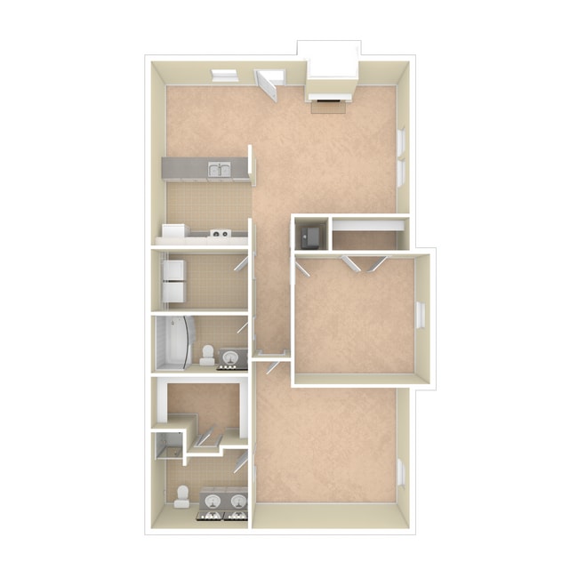 Apartamentos Sunset_1701SunsetDrive_II-3558230_3DU_2x2_962sf_Impresión.jpg - Sunset Apartments