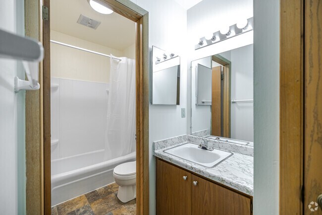 1BR, 1BA - 750SF - Bathroom