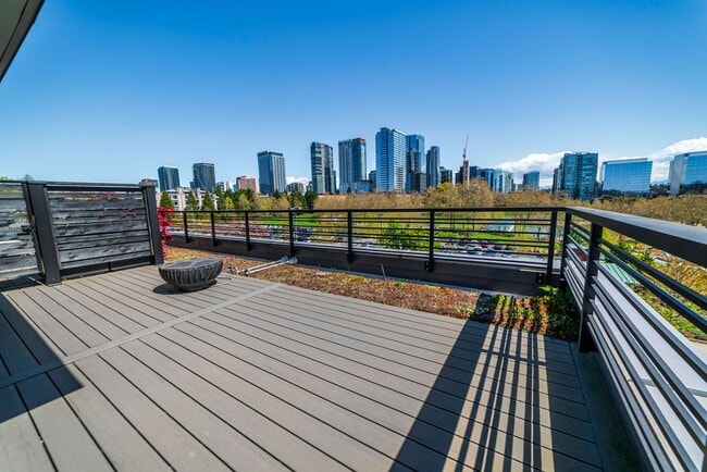 Photo - Park Central Townhomes - 4 Stories, 3 bedrooms, 31/2 bathrooms, 2 car garage and a rooftop deck w... Unit 155