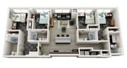 4BF Four Bedroom_1380sqft