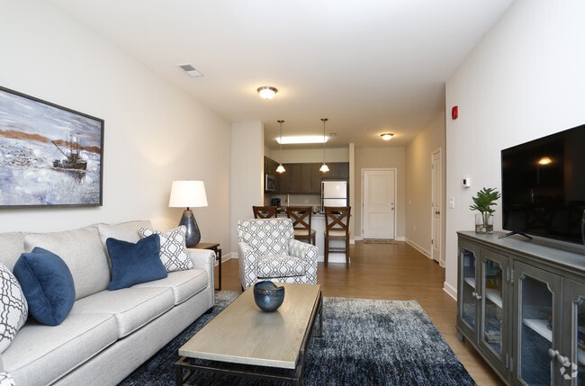 2BR, 2BA - 1222sf- Living Area