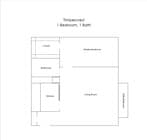 1 Bed. 1 Bath