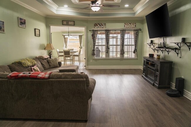 Photo - POOL - Elegant 4-Bedroom Home with Fenced Yard