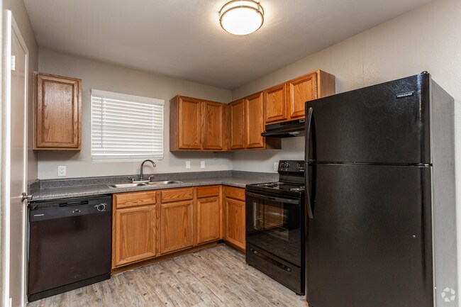 1HAB, 1BA - 535&nbsp;ft² - Cocina - Cornerstone Apartments
