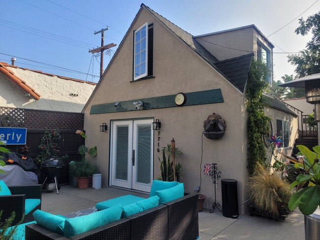 Front View of the Guest House - 750 N Genesee Ave House
