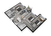 3 Bedroom Apartment | The Warrington Place