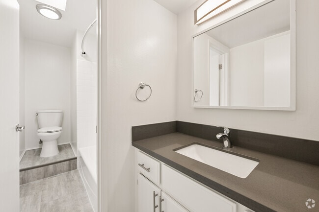 2BR, 2BA - 1200SF - Primary Bathroom - 5505 Zelzah