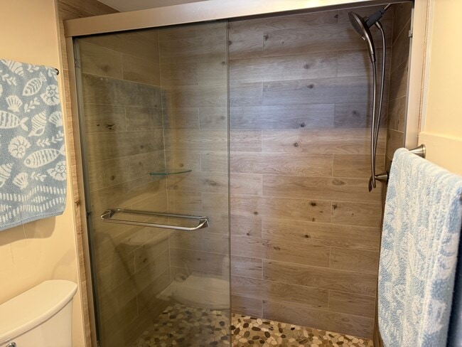 Master shower - 4550 Pinebrook Cir Unit Greens 506