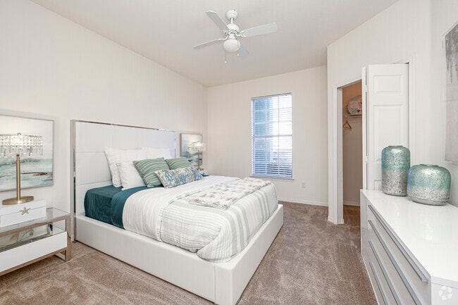 2 BD, 2 BA - 1154 SF - Bedroom
