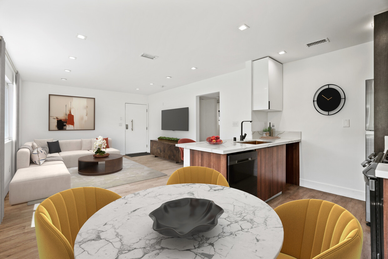 Floor Plan - 2BD x 1BA
