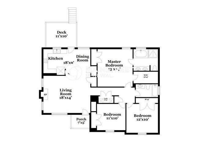 3 Bedroom Pet-Friendly Home in Gallatin, TN with Main Street Renewal