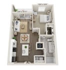 A2 floor plan The Palms at Cape Coral