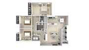Three Bedroom Two Bathroom
