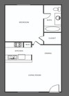 1BR/1BA