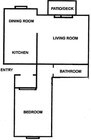 1BR/1BA