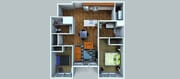 Athens floor plan City Block