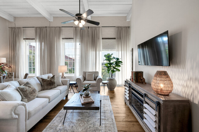 Model-Living area - Enterprise Mill Residential Apartments