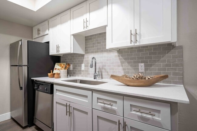 Platinum Tile Backsplash