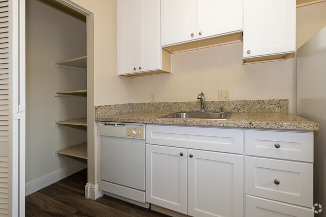 Studio - 484SF - Pantry - Fulton Oaks Apartments