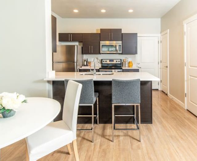 Eat-In Kitchen With Sink