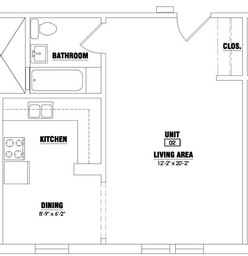Floor Plan - Studio 9