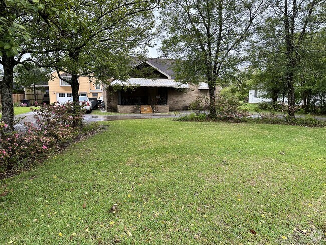 From the sidewalk - 353 E Airport Ave Rental