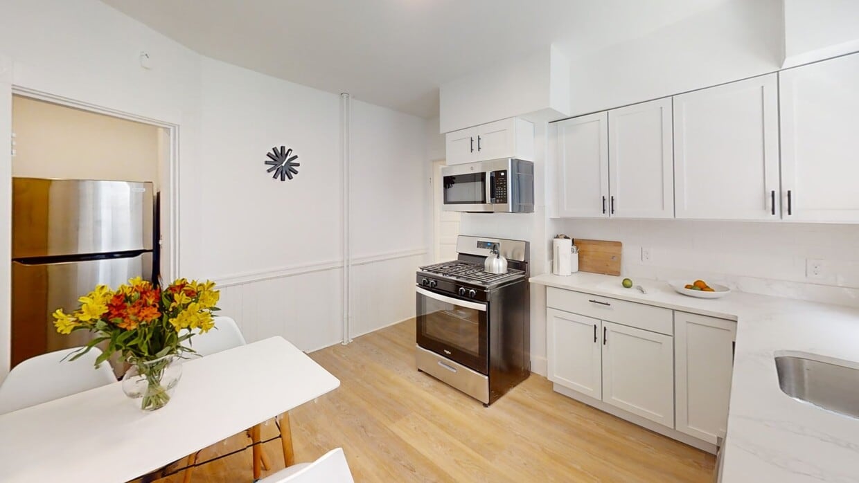 Photo - Furnished Bedroom in Jamaica Plain Apartment