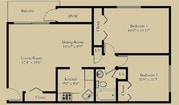 2BR/1BA