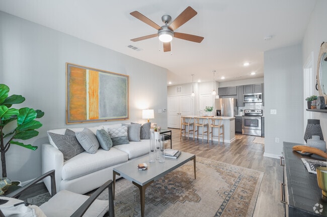 2BR, 2BA - 1,113SF - Open Floor Plan