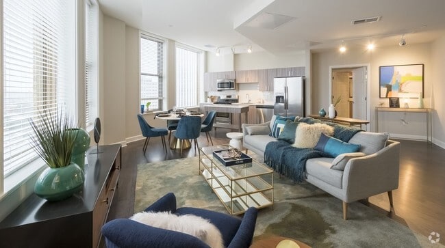 Open Concept Living Space - Spectra at Sibley Square Rental