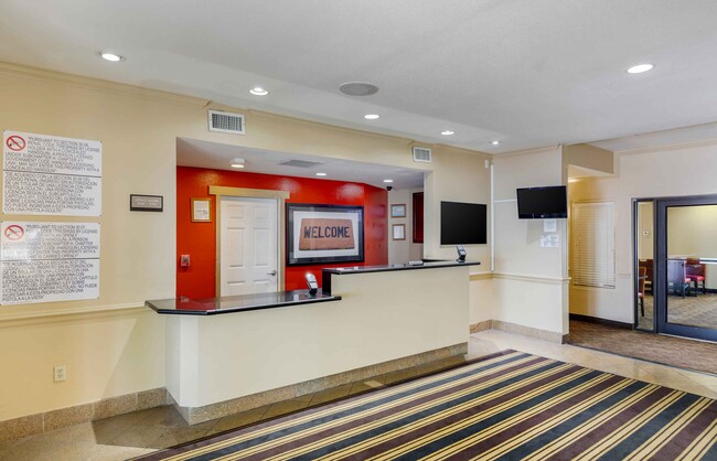 Lobby and Guest Check-in - Furnished Studio - Austin Rental